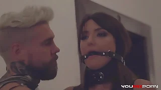 Hot BDSM Threesome w/ Helena Valentine and Suzie Rainbow